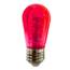 LED S14 Medium Base Light Bulb - Pink/Plastic  LI-S14LED-PI-PL